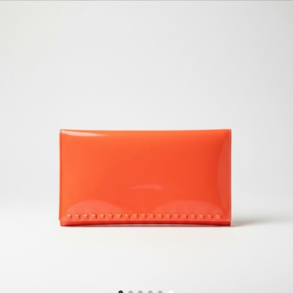 Orange Carmen Sol Clutch NWT